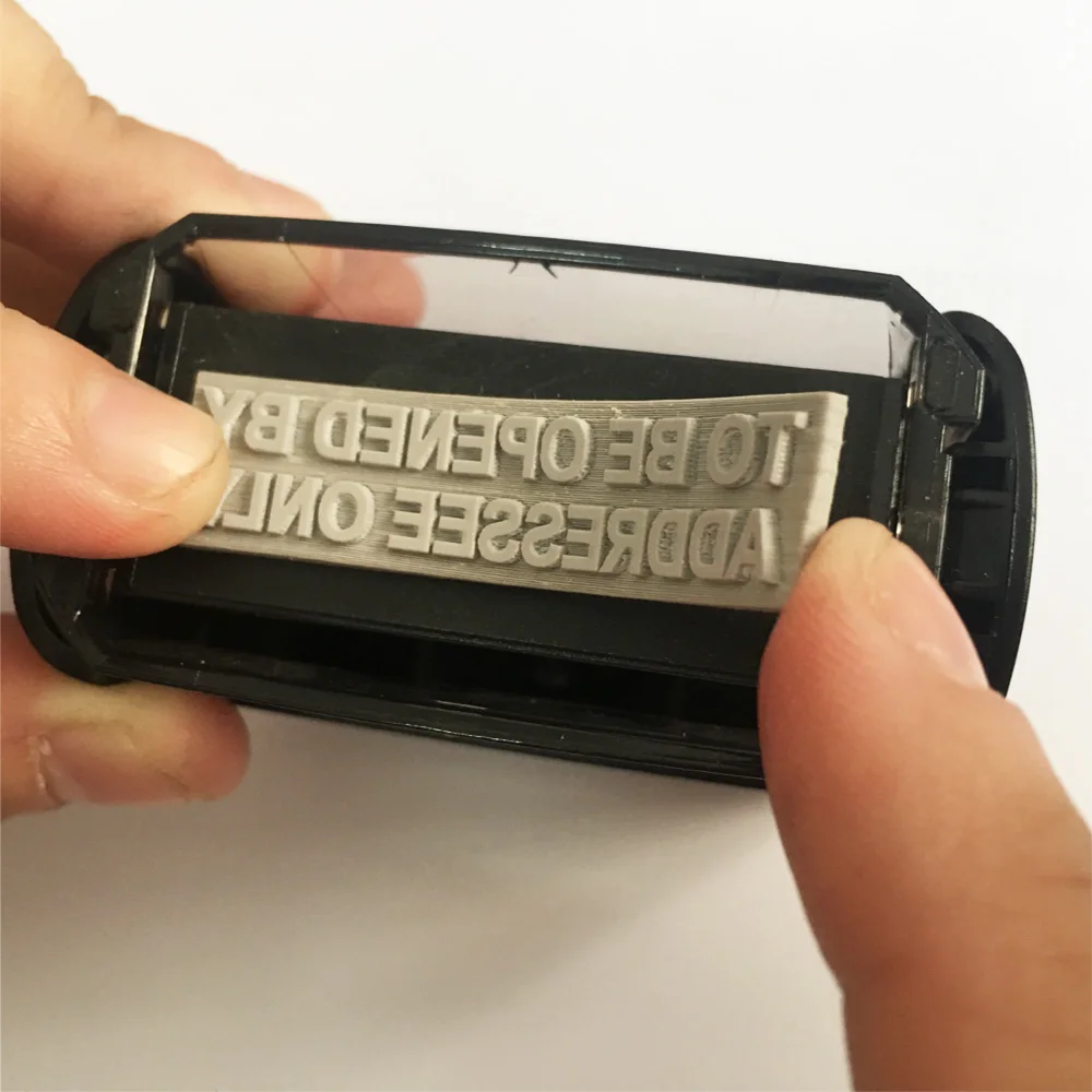 Bbloop Personalized Rubber Replacement, Laser Engraved, Rectangular For Self-inking Stamp
Bbloop Personalized Rubber Replacement, Laser Engraved, Rectangular For Self-inking Stamp