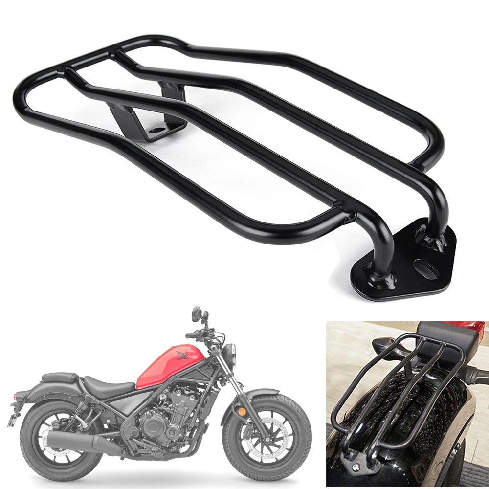 Motorcycle Rear Solo Seat Fits Luggage Rack Support Shelf For Honda CMX500 Rebel CMX 500 300 Rebel500 2017-2020
Motorcycle Rear Solo Seat Fits Luggage Rack Support Shelf For Honda CMX500 Rebel CMX 500 300 Rebel500 2017-2020