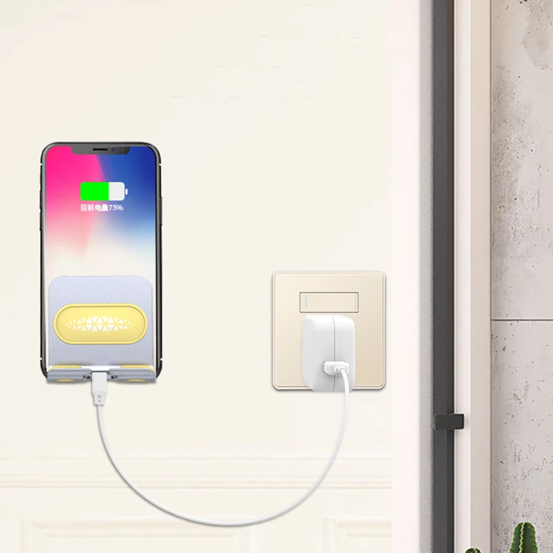 Multifunctional Adjustable Punch-Free Phone Holder For Bathroom Bedside Phone Accessory FAS6 
Multifunctional Adjustable Punch-Free Phone Holder For Bathroom Bedside Phone Accessory FAS6