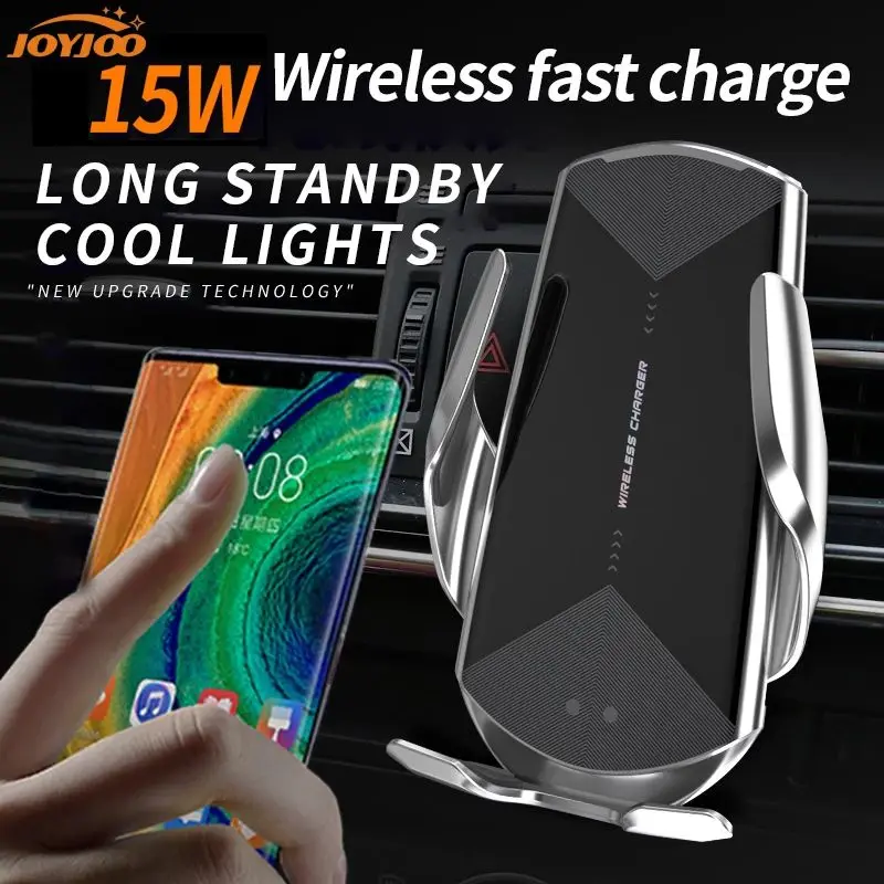 XHW 15w Car Wireless Fast Charger Phone Holder Stand with Light Car Charger Mount for IPhone Samsung Mi
XHW 15w Car Wireless Fast Charger Phone Holder Stand with Light Car Charger Mount for IPhone Samsung Mi
