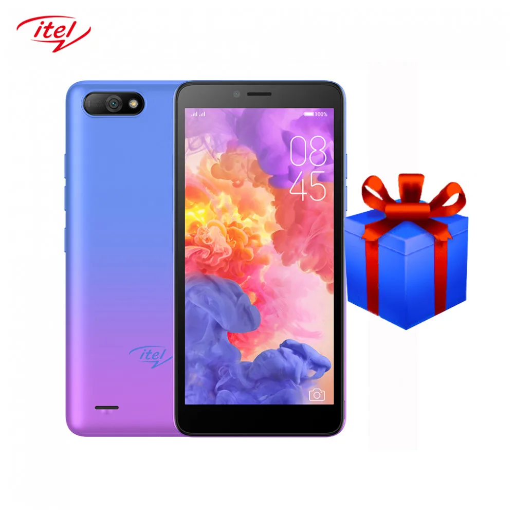 Смартфон ITEL A52 Lite 5.5'' 18:9 960x480 1.3GHz 4 Core 1GB RAM 8GB up to 128GB flash 5Mpix/5Mpix 2 Sim 2G 3G|Смартфоны| |