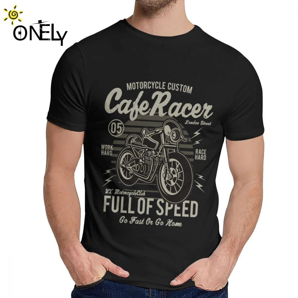 Ботинки в байкерском и винтажном стиле Cafe Racer футболка Чоппер King Of дорожное с