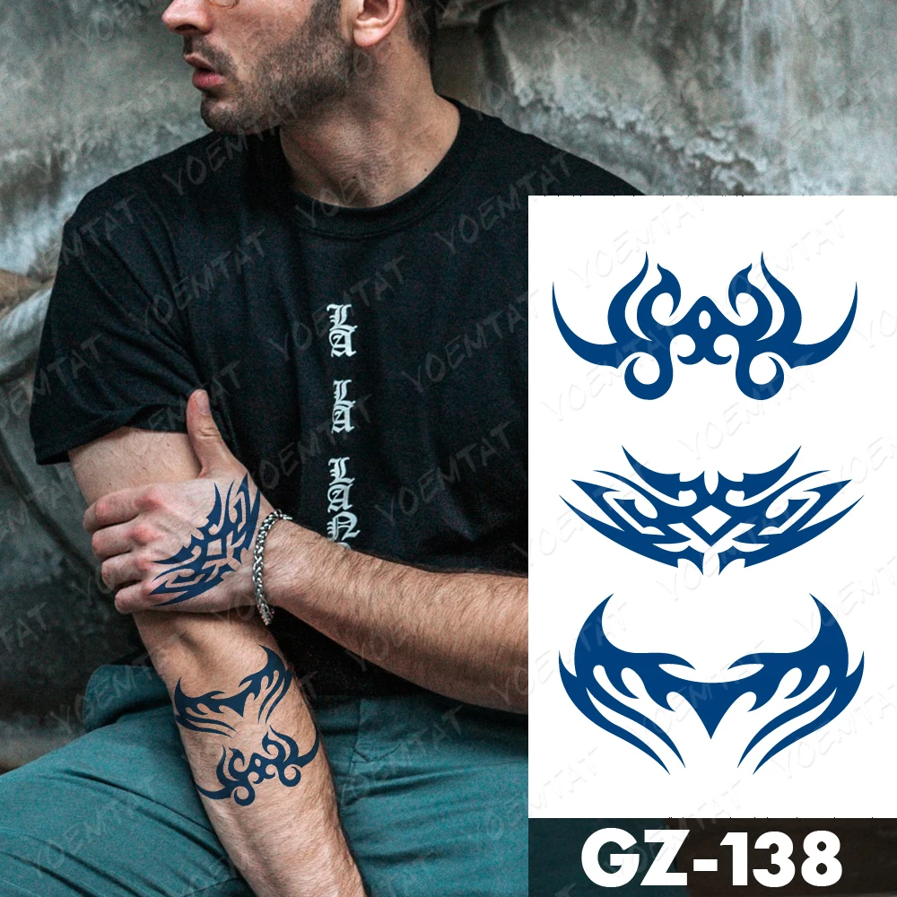 Juice Ink Tattoos Body Art Lasting Waterproof Temporary Tattoo Sticker Waist Totem Tatoo Moon Butterfly Arm Fake Tatto Women Men
Juice Ink Tattoos Body Art Lasting Waterproof Temporary Tattoo Sticker Waist Totem Tatoo Moon Butterfly Arm Fake Tatto Women Men