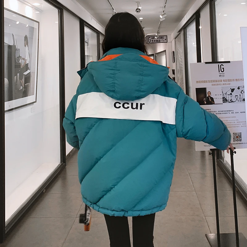 Korean Style Women's Winter Down Jacket Oversized Thick Overcoat Female Loose Hooded Plus Size Big Pockets Casual Coats Ladies
Korean Style Women's Winter Down Jacket Oversized Thick Overcoat Female Loose Hooded Plus Size Big Pockets Casual Coats Ladies