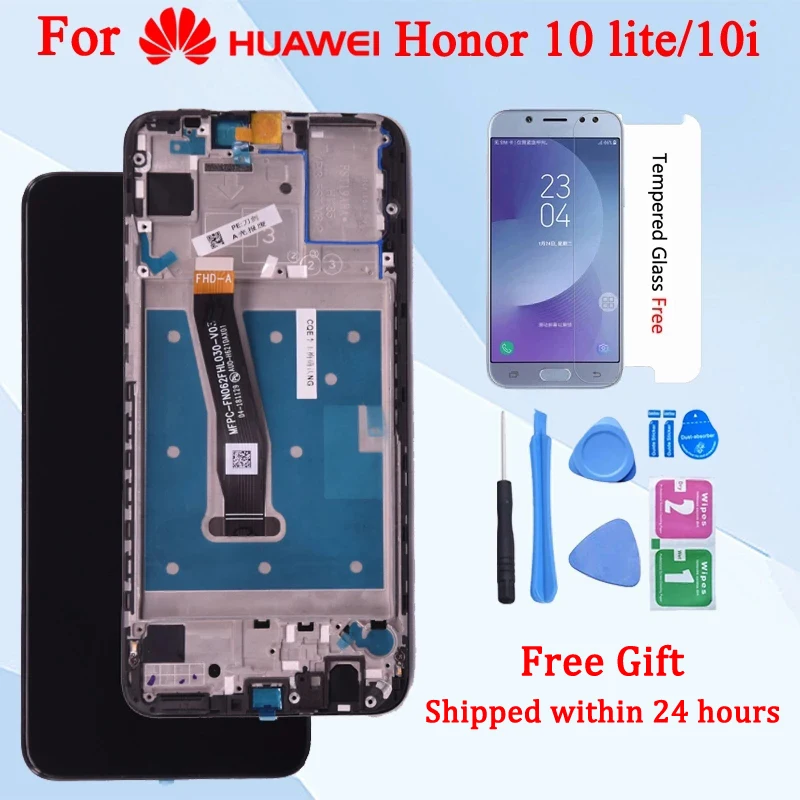 100% Original For Huawei Honor 10 lite LCD Display with Touch Screen Digitizer Assembly With Frame For honor 10i HRY-LX1 LCD
100% Original For Huawei Honor 10 lite LCD Display with Touch Screen Digitizer Assembly With Frame For honor 10i HRY-LX1 LCD