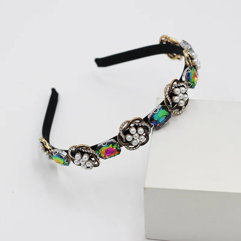 Baroque Luxury Sparkly Hairband For Bridal Wedding Stone Rhinestone Headband For Women Party Girls Hair Accessories Headwear
Baroque Luxury Sparkly Hairband For Bridal Wedding Stone Rhinestone Headband For Women Party Girls Hair Accessories Headwear