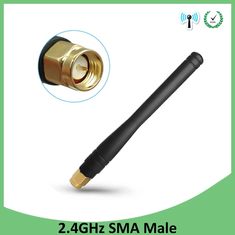 Grandwisdom 1 2 5 шт. 2,4g антенна 3dbi sma male wlan Wi-Fi 2,4 ГГц антенна pbx iot модуль маршрутизатор сигнальный приемник антенна с высоким коэффициентом усиления
Grandwisdom 1 2 5 шт. 2,4g антенна 3dbi sma male wlan Wi-Fi 2,4 ГГц антенна pbx iot модуль маршрутизатор сигнальный приемник антенна с высоким коэффициентом усиления