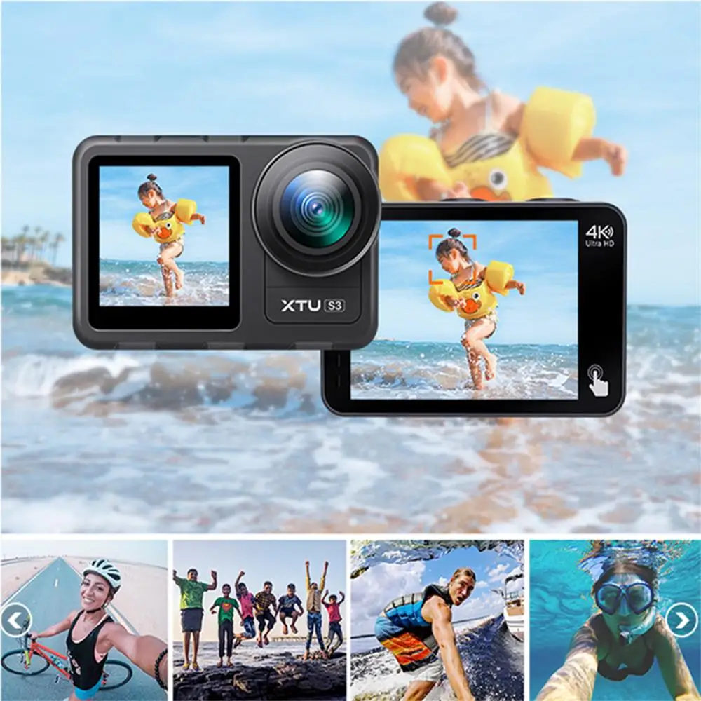 XTU S3 NPUAI 4K HD Anti-shake Waterproof Sports Camera Motorcycle Driving Recorder Action Cameras for RC DIY Accessories Parts
XTU S3 NPUAI 4K HD Anti-shake Waterproof Sports Camera Motorcycle Driving Recorder Action Cameras for RC DIY Accessories Parts