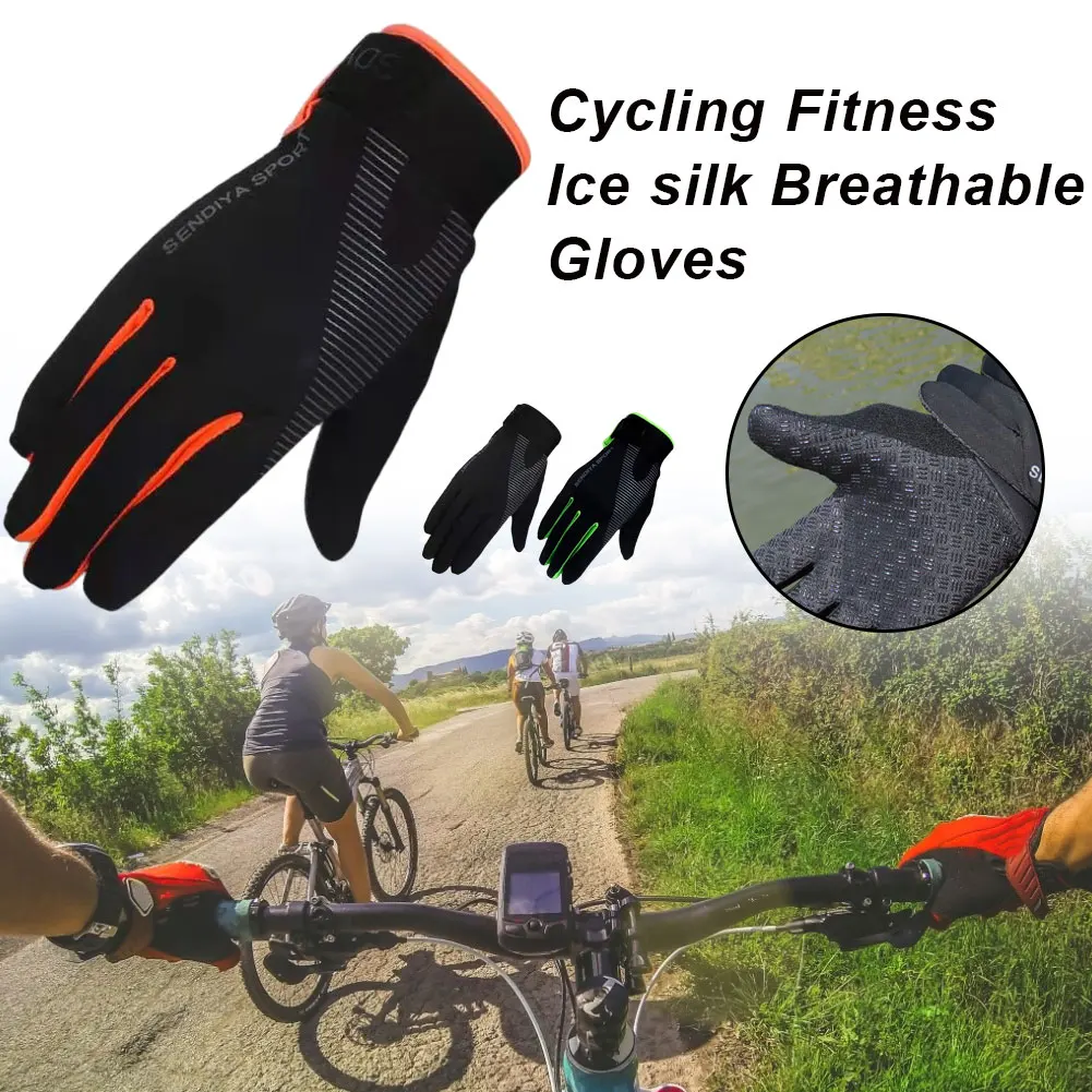 Ice Silk Light Gloves Summer Thin Men Sports Cycling Running Outdoors Fishing Women Non-Slip Touch Screen Full Finger Gloves
Ice Silk Light Gloves Summer Thin Men Sports Cycling Running Outdoors Fishing Women Non-Slip Touch Screen Full Finger Gloves