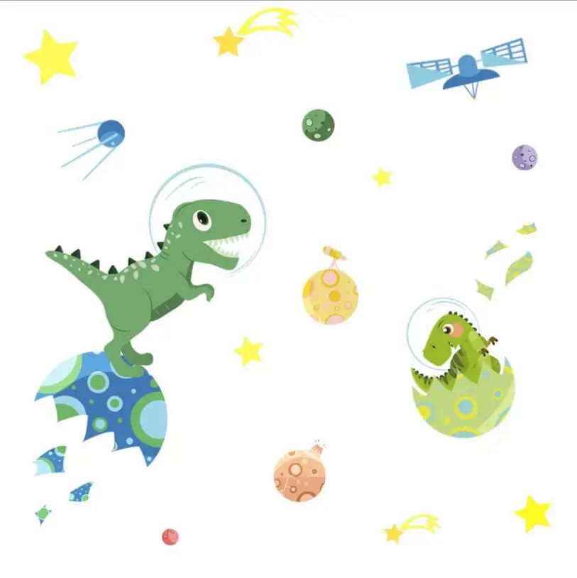 Cartoon Dinosaur Wall Sticker, Baby Nursery Dinosaur Wall Stickers For Kids Rooms, Children Wall Decal Home Decor, FX64106
Cartoon Dinosaur Wall Sticker, Baby Nursery Dinosaur Wall Stickers For Kids Rooms, Children Wall Decal Home Decor, FX64106