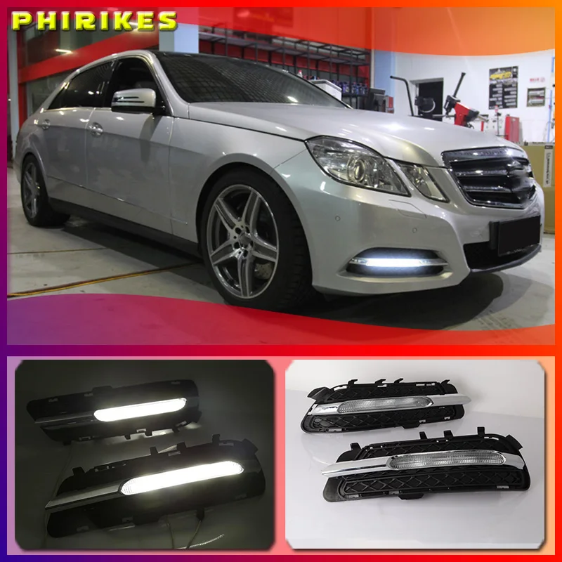 Car DRL LED Daytime Running Light DRL Lights Fog Lamp For Mercedes For Benz W212 E-Class E250 E300 E350 2009-2013
Car DRL LED Daytime Running Light DRL Lights Fog Lamp For Mercedes For Benz W212 E-Class E250 E300 E350 2009-2013