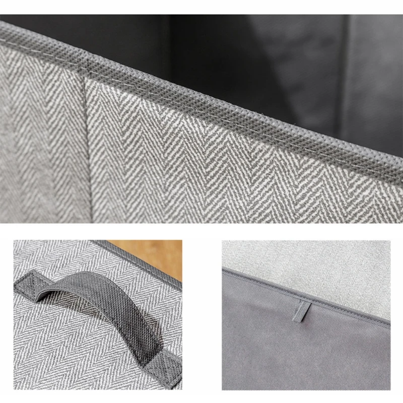Foldable Non-woven Storage Box with Lid Collapsible Home Clothes Organizer Household Clothing Holder Wholesale
Foldable Non-woven Storage Box with Lid Collapsible Home Clothes Organizer Household Clothing Holder Wholesale