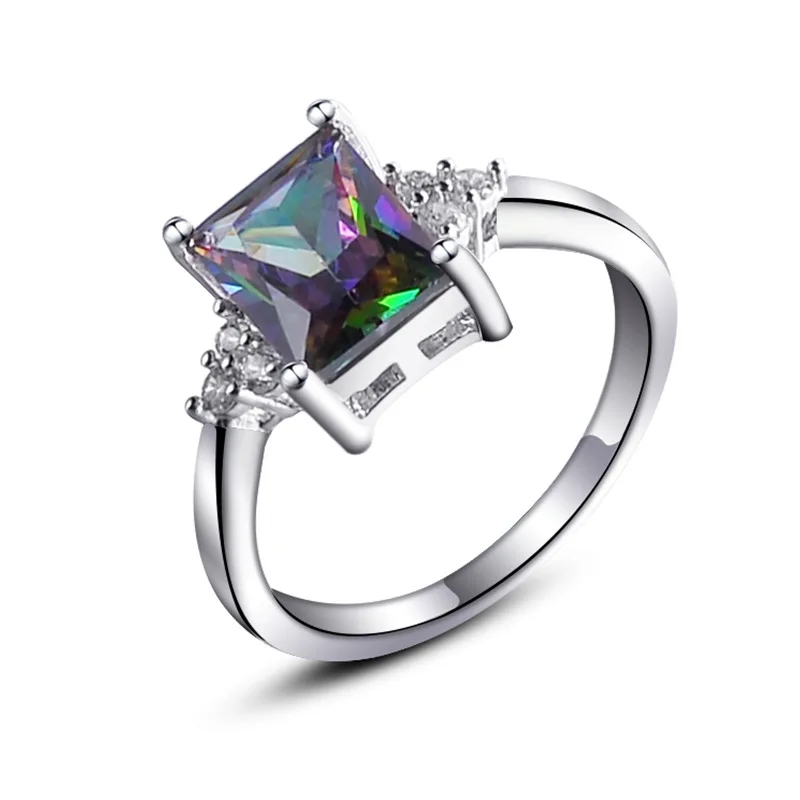 2020 Women's New Multi-color Inlaid Zircon Ring Fashion and Wild Temperament Simple Female Ring Anniversary Gift
2020 Women's New Multi-color Inlaid Zircon Ring Fashion and Wild Temperament Simple Female Ring Anniversary Gift
