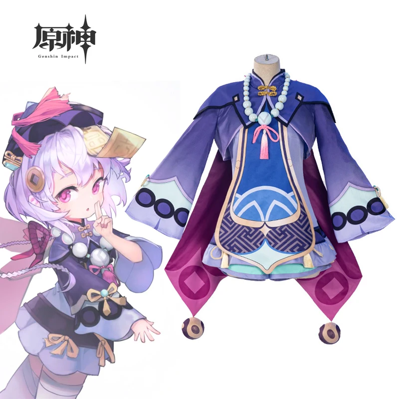 Game Genshin Impact Cosplay Qiqi Cosplay Costume Genshin Impact Women Zombie Costume Halloween Dress Hat Full Set Necklace
Game Genshin Impact Cosplay Qiqi Cosplay Costume Genshin Impact Women Zombie Costume Halloween Dress Hat Full Set Necklace