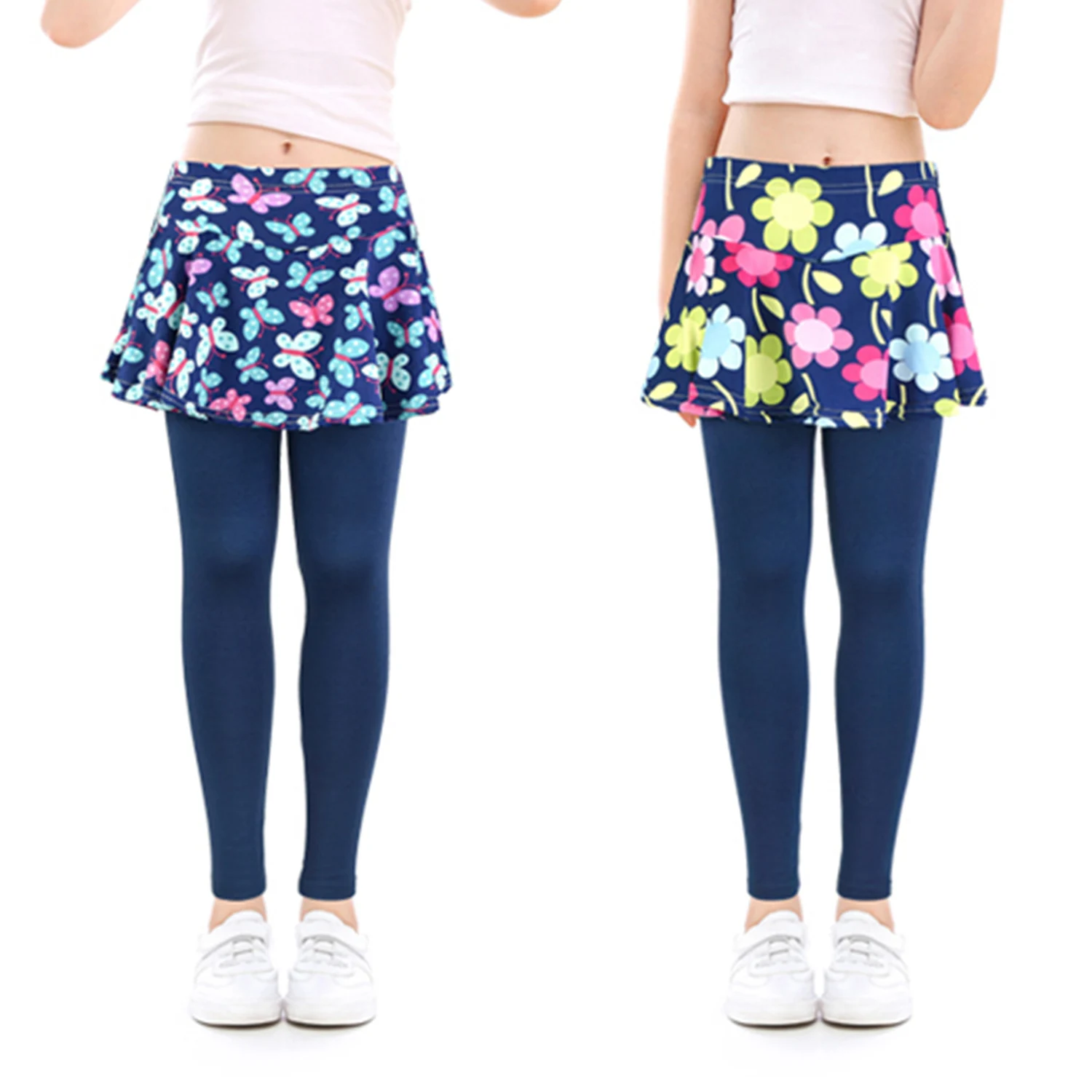 Kids Girls Leggings Spring Autumn Cotton Floral Skirt Pants Slim Fit Trousers Children Flower Leggings with Skirt Culottes 3-10
Kids Girls Leggings Spring Autumn Cotton Floral Skirt Pants Slim Fit Trousers Children Flower Leggings with Skirt Culottes 3-10