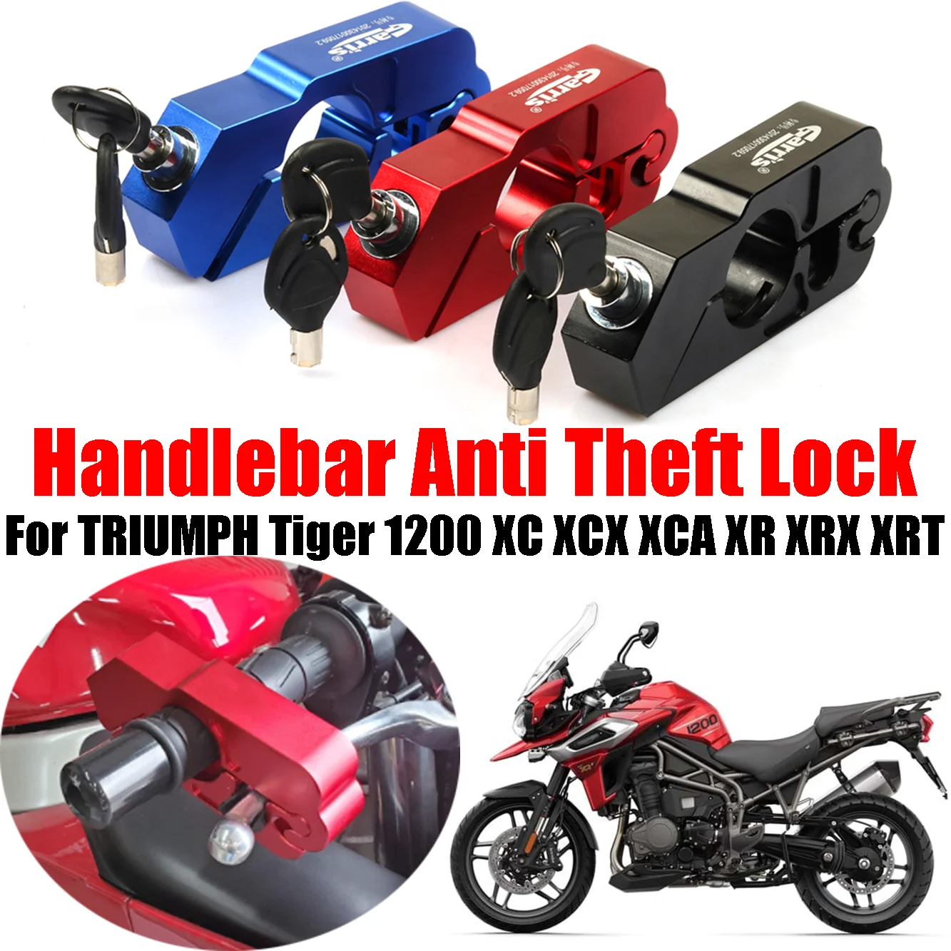 For TRIUMPH Tiger1200 Tiger 1200 XC XCX XCA XR XRX Explorer Accessories Handlebar Lock Brake Lever Handle Grip Lock Anti Theft
For TRIUMPH Tiger1200 Tiger 1200 XC XCX XCA XR XRX Explorer Accessories Handlebar Lock Brake Lever Handle Grip Lock Anti Theft
