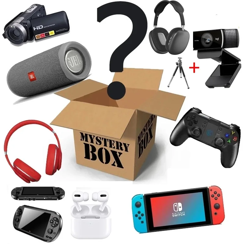 Most Popular Lucky Mystery Box 100% Surprise High-quality Christmas Gift More Precious Item Electronic Products Waiting for You
Most Popular Lucky Mystery Box 100% Surprise High-quality Christmas Gift More Precious Item Electronic Products Waiting for You