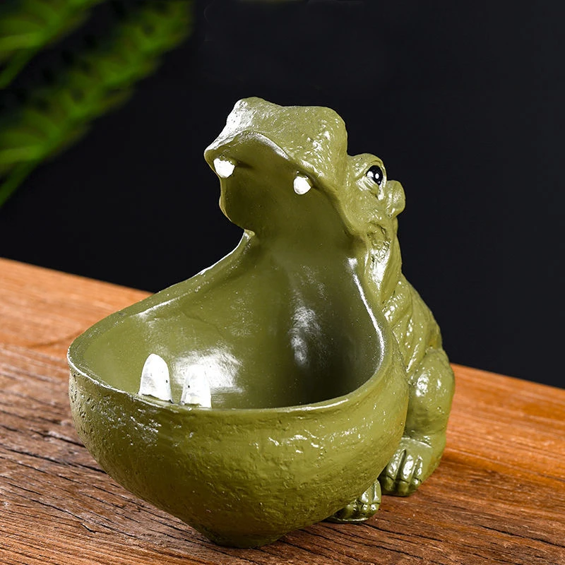 Hippo Dog Ashtray Creative Anti Fly Ash Household Large Capacity Cute Animal Resin Ashtray Home Decoration Gift for Boyfriend
Hippo Dog Ashtray Creative Anti Fly Ash Household Large Capacity Cute Animal Resin Ashtray Home Decoration Gift for Boyfriend