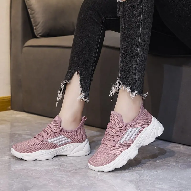Women's shoes large mesh light soled socks women's sportswear single shoes fly lazy shoes leisure
Women's shoes large mesh light soled socks women's sportswear single shoes fly lazy shoes leisure