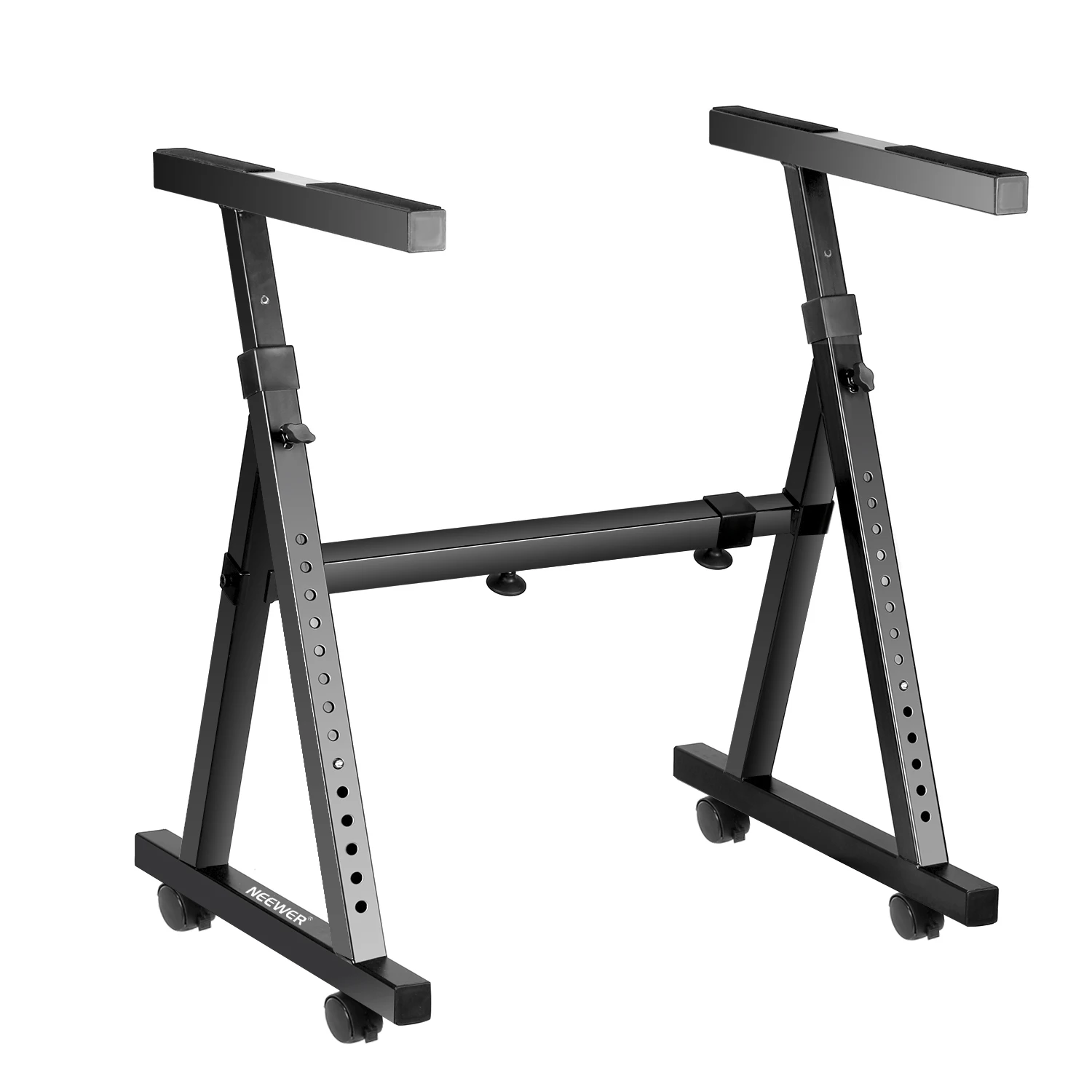 Neewer Heavy Duty Z-Style Keyboard Piano Stand with Swivel Casters in Adjustable Height 65-95.5 cm and Width 62-104 cm
Neewer Heavy Duty Z-Style Keyboard Piano Stand with Swivel Casters in Adjustable Height 65-95.5 cm and Width 62-104 cm