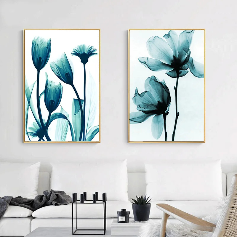 Home Decor Nordic Canvas Painting Flowers Poster Blue Floral Wall Art Print for Modern Living Room Pictures Bedroom Decoration
Home Decor Nordic Canvas Painting Flowers Poster Blue Floral Wall Art Print for Modern Living Room Pictures Bedroom Decoration