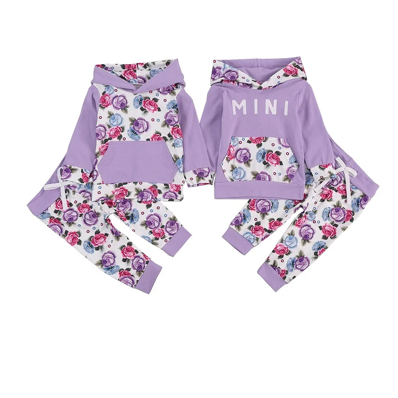 2Pcs Toddler Autumn Outfits Floral/Letter Print Long-Sleeves Hoodie + Tie-Waist Pants Suit for Baby Girls 0-2 Years
2Pcs Toddler Autumn Outfits Floral/Letter Print Long-Sleeves Hoodie + Tie-Waist Pants Suit for Baby Girls 0-2 Years