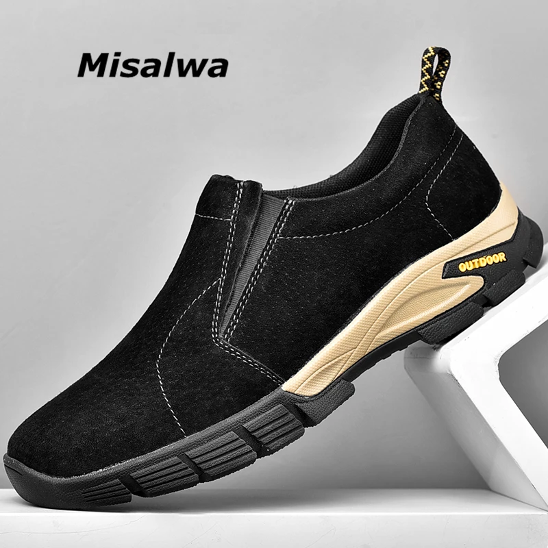 Misalwa Large Size 38-48 Genuine Leather Outdoor Men Moccasins Spring Casual Sneakers Slip-on Daily Men Loafers Combat Trainers
Misalwa Large Size 38-48 Genuine Leather Outdoor Men Moccasins Spring Casual Sneakers Slip-on Daily Men Loafers Combat Trainers