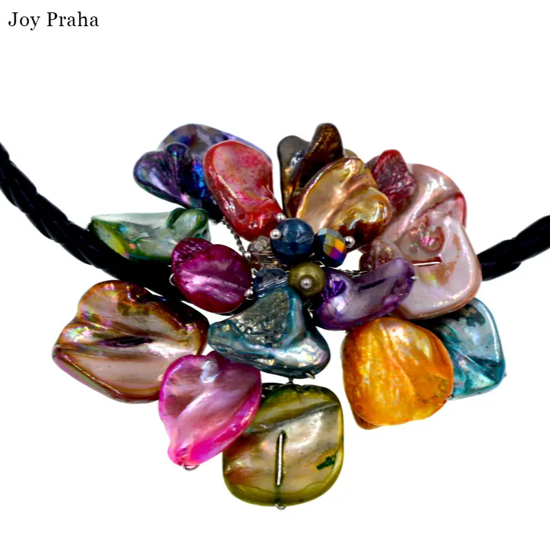 Exclusive design color shell flower necklace / Short pearl sweater chain / wholesale dropshipping
Exclusive design color shell flower necklace / Short pearl sweater chain / wholesale dropshipping
