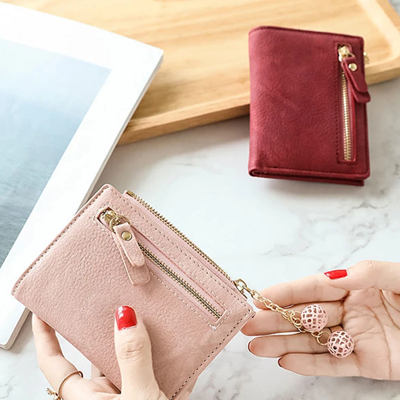 New Leather Women Wallet Hasp Small And Slim Coin Pocket Purse Women Wallets Cards Holders Luxury Brand Wallets Designer Purse
New Leather Women Wallet Hasp Small And Slim Coin Pocket Purse Women Wallets Cards Holders Luxury Brand Wallets Designer Purse