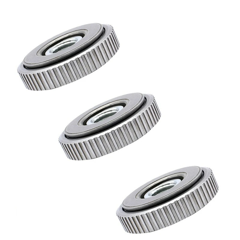 3PCS Angle Grinder M14 Thread Replacement Quick-Release Nut Clamping Equipment Power Tools Self-Locking Pressure Plate
3PCS Angle Grinder M14 Thread Replacement Quick-Release Nut Clamping Equipment Power Tools Self-Locking Pressure Plate