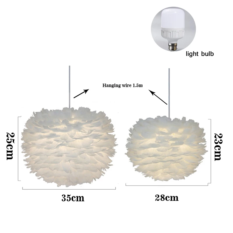 Pendant lights pendant lamp Feather nordic design hanging plume led Art Decorative romantic Hanging Lamp loft light fixtures
Pendant lights pendant lamp Feather nordic design hanging plume led Art Decorative romantic Hanging Lamp loft light fixtures