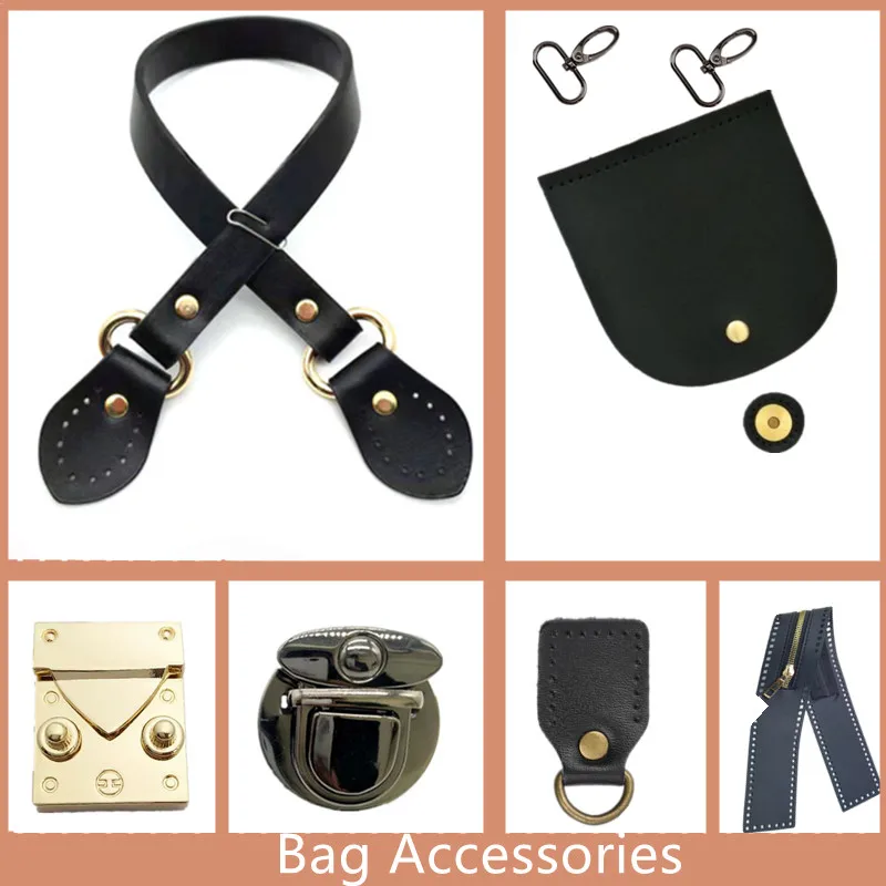 Black DIY Handbags Bag Knitting Bag Leather Bag With Hardware Strap Handmade Bottom Bucket Bag Accessories
Black DIY Handbags Bag Knitting Bag Leather Bag With Hardware Strap Handmade Bottom Bucket Bag Accessories