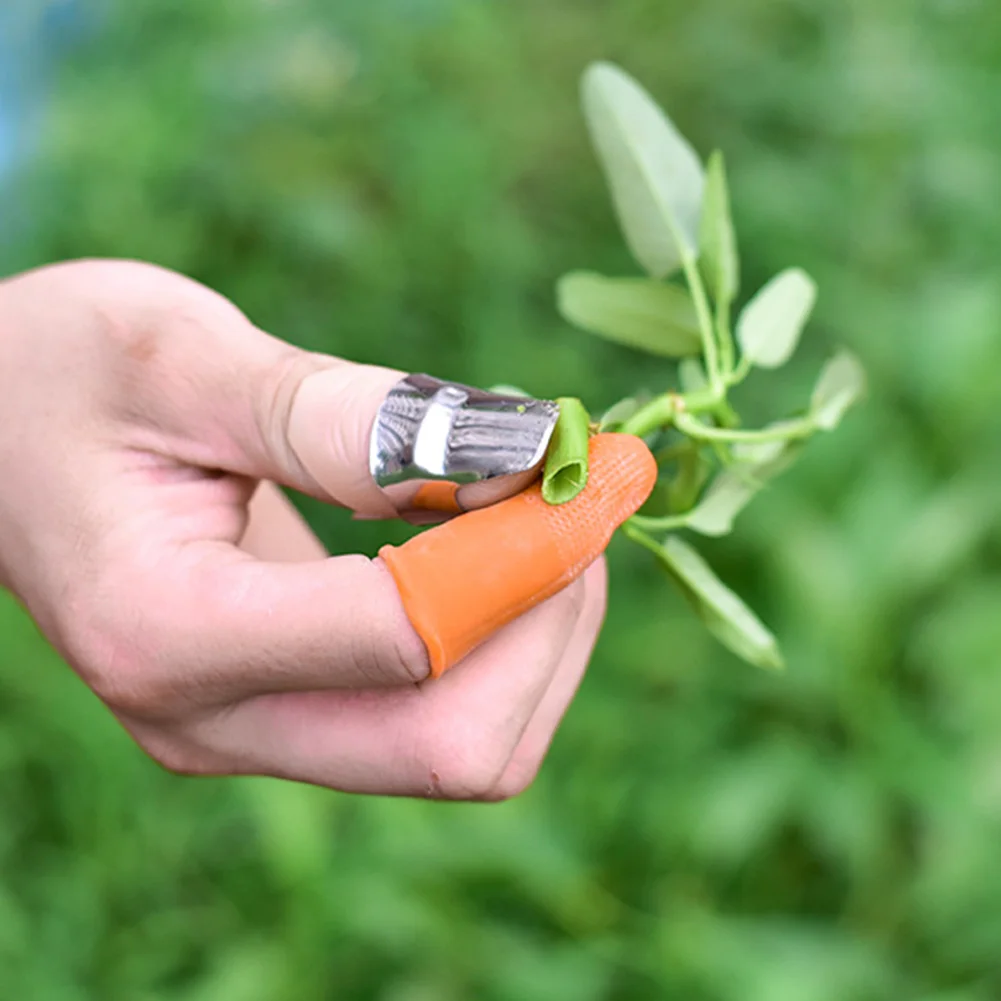 Thumb Cutter Protective Garden Agricultural Vegetable Stainless Steel Fast Index Finger Cover Tools Portable Harvesting Plant
Thumb Cutter Protective Garden Agricultural Vegetable Stainless Steel Fast Index Finger Cover Tools Portable Harvesting Plant