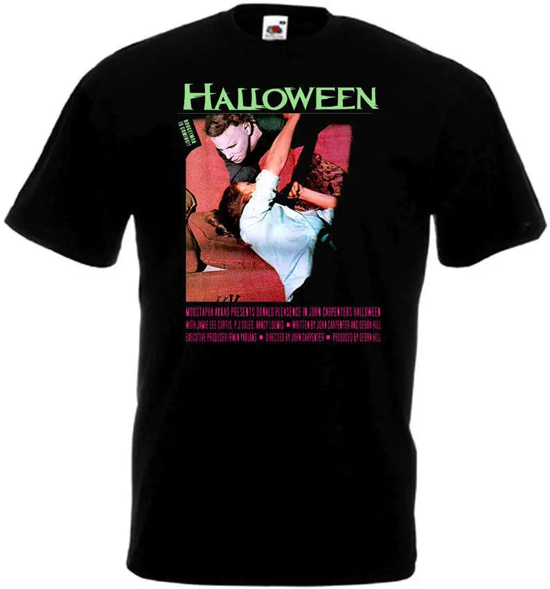 Halloween T Shirt Black Movie Poster All Sizes S-3XL Summer Style Hip Hop Men T-Shirt Tops Men'S O-Neck Printed Tee Shirt
Halloween T Shirt Black Movie Poster All Sizes S-3XL Summer Style Hip Hop Men T-Shirt Tops Men'S O-Neck Printed Tee Shirt
