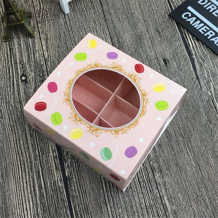 New Creative Pink/Green Cupcake Dessert Macaron Packaging with Removable Tray Party Supplies Chocolate Gift Box Baking Container
New Creative Pink/Green Cupcake Dessert Macaron Packaging with Removable Tray Party Supplies Chocolate Gift Box Baking Container