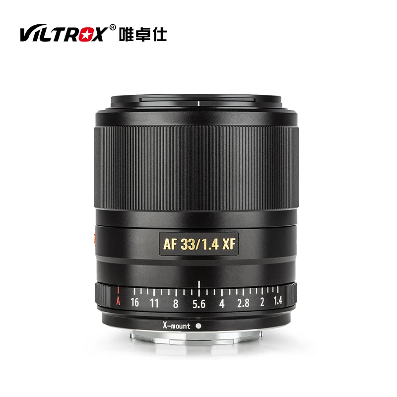 Viltrox AF 33 мм f1.4 STM с автофокусом оригинальный объектив для Fuji беззеркальная