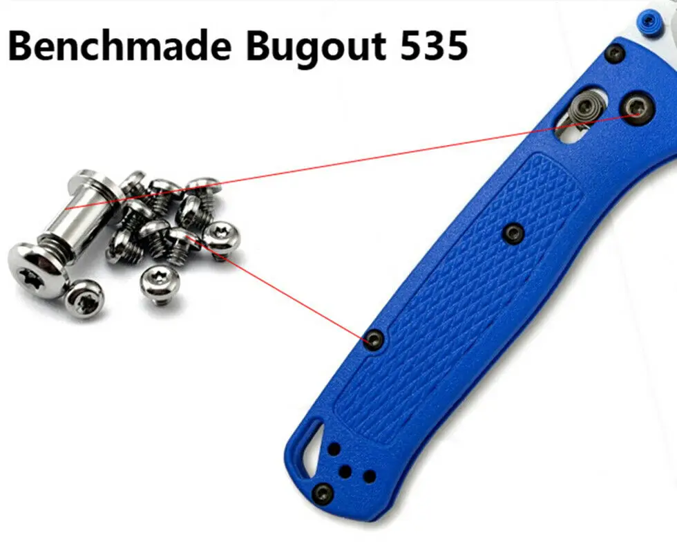 Replacement Titanium Screws Alloy Spindle Set Mount Screws For Bugout 535 One Set Of Spindle 11 Pieces T6 Shank Screws Durable
Replacement Titanium Screws Alloy Spindle Set Mount Screws For Bugout 535 One Set Of Spindle 11 Pieces T6 Shank Screws Durable