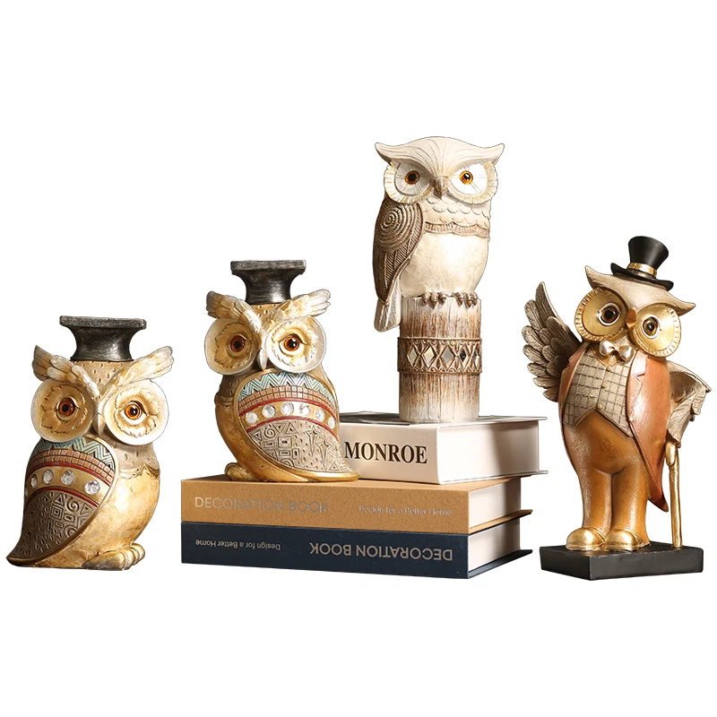 American Owl small ornaments creative personality indoor living room children's room home decoration fashion crafts gift
American Owl small ornaments creative personality indoor living room children's room home decoration fashion crafts gift
