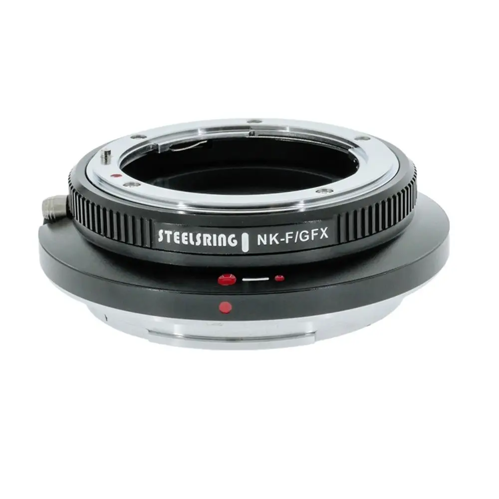 

STEELSRING NK-F GFX AF Lens Adapter Ring for Nikon lens to Fujifilm FUJI X GFX100/50R/50S cameras