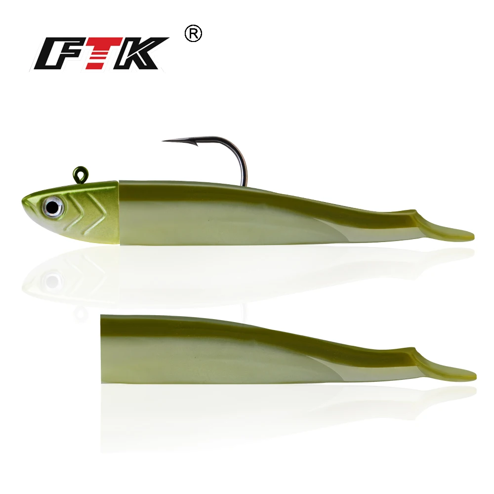 FTK Lead Minnow Fishing Lure Soft Bait Jig Head 5g/70mm 12g/90mm 25g/90mm 3D Eyes Jig Bait Bass Pike Lure Jigs for Fishing
FTK Lead Minnow Fishing Lure Soft Bait Jig Head 5g/70mm 12g/90mm 25g/90mm 3D Eyes Jig Bait Bass Pike Lure Jigs for Fishing