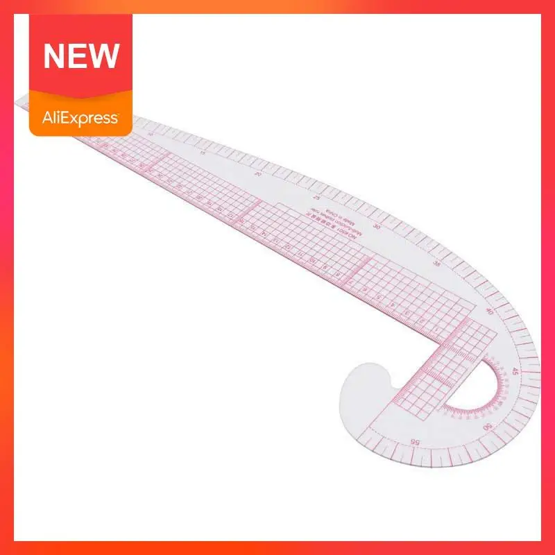 New Multi-function Plastic French Curve Sewing Ruler Measure 360 Tailor Ruler Degree Tools Bend Ruler Making Design Clothin C2W1
New Multi-function Plastic French Curve Sewing Ruler Measure 360 Tailor Ruler Degree Tools Bend Ruler Making Design Clothin C2W1