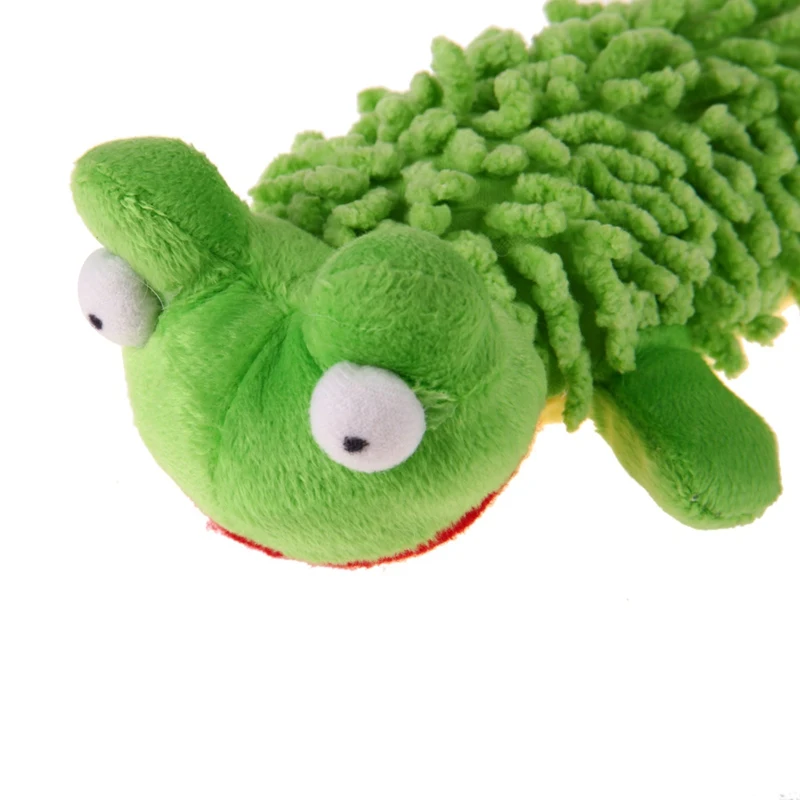 Pet Dog Velvet Green Frog Shaped Plush Doll,Kidding Dog Interactive Chew Toy With Squeaky Sound Device For Molar Teeth Cleaning
Pet Dog Velvet Green Frog Shaped Plush Doll,Kidding Dog Interactive Chew Toy With Squeaky Sound Device For Molar Teeth Cleaning