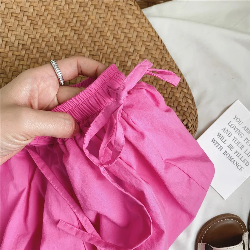 2021 summer girl baby cute cotton knickerbockers children's lace-up shorts baby girl shorts 
2021 summer girl baby cute cotton knickerbockers children's lace-up shorts baby girl shorts