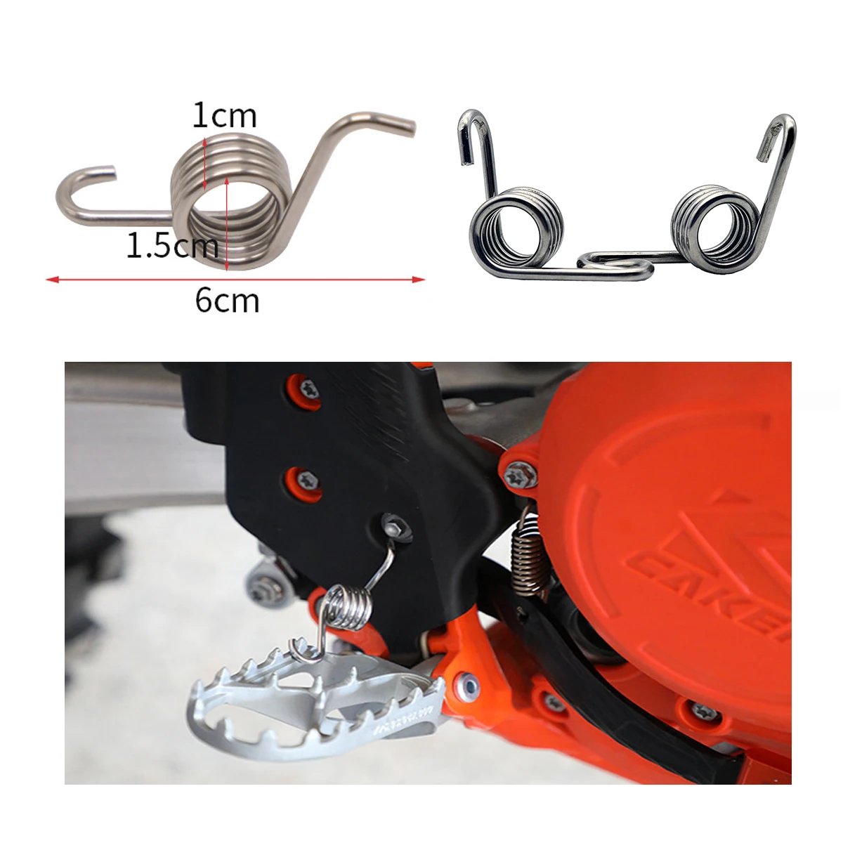Motorcycle FootRest Footpegs Pedals Spring Fit For KTM SX SXF EXC EXCF XC XCF XCW XCFW 65 85 125 250 300 350 400 450 530
Motorcycle FootRest Footpegs Pedals Spring Fit For KTM SX SXF EXC EXCF XC XCF XCW XCFW 65 85 125 250 300 350 400 450 530