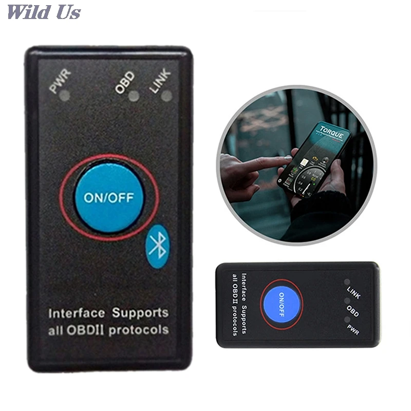Mini Elm327 V1.5 Bluetooth Adaptor Car Auto Diagnostic Scanner For Android Supports Almost OBDII Protocols
Mini Elm327 V1.5 Bluetooth Adaptor Car Auto Diagnostic Scanner For Android Supports Almost OBDII Protocols