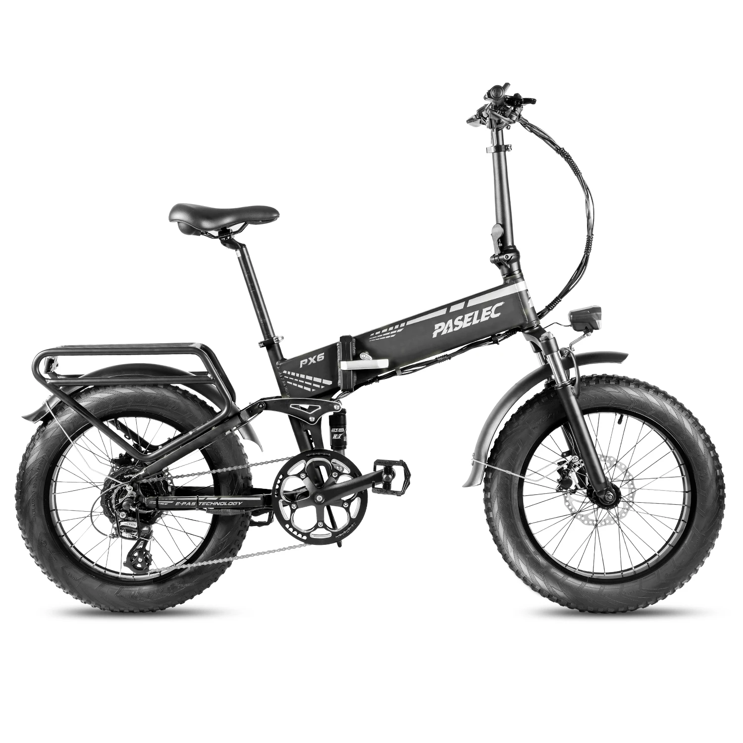 Paselec PX6 750W 13Ah Fat Tire Ebike Foldable Electric Bicycle 20'' In Stock Electric Bike
Paselec PX6 750W 13Ah Fat Tire Ebike Foldable Electric Bicycle 20'' In Stock Electric Bike