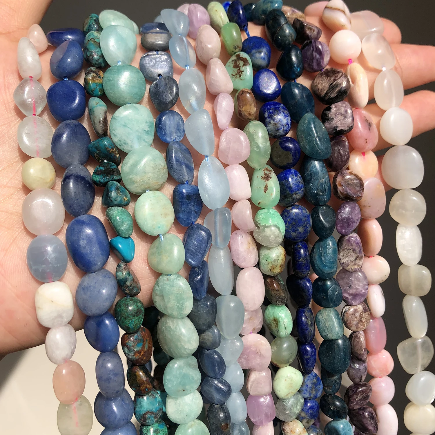 8-10mm Natural Irregular Amethysts Apatite Larimar Quartz Labradorite Stone Beads For Jewelry Making Diy Bracelet Necklace 15''
8-10mm Natural Irregular Amethysts Apatite Larimar Quartz Labradorite Stone Beads For Jewelry Making Diy Bracelet Necklace 15''