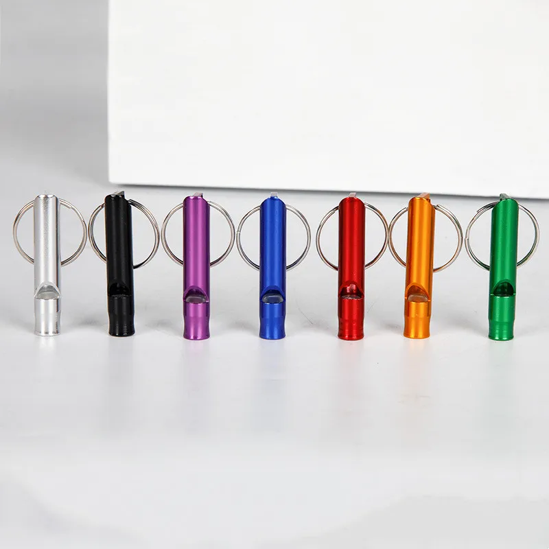 1PCS Whistles Training Whistle Multifunctional Aluminum Emergency Survival Whistle Keychain for Camping Hiking Outdoor Sport
1PCS Whistles Training Whistle Multifunctional Aluminum Emergency Survival Whistle Keychain for Camping Hiking Outdoor Sport