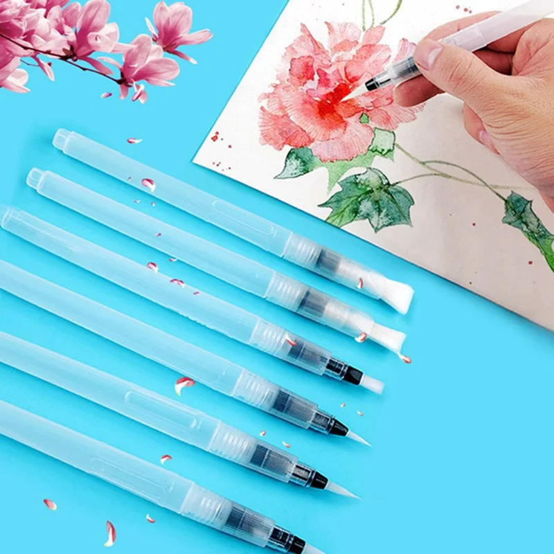 Solid watercolor painting brush large-capacity storage water-soluble color lead painting pen art supplies
Solid watercolor painting brush large-capacity storage water-soluble color lead painting pen art supplies