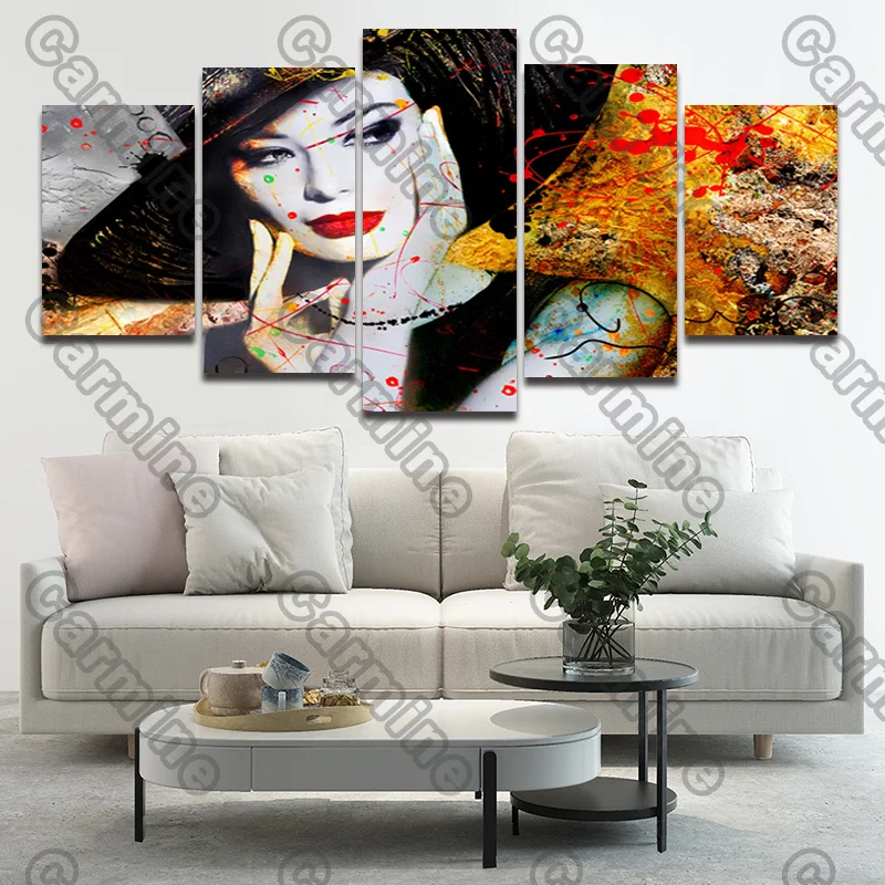 Poster Beauty Figure Canvas Painting 5Pcs Posters Painting Wall Art Decoration for Living Room and Bedroom Frameless Style
Poster Beauty Figure Canvas Painting 5Pcs Posters Painting Wall Art Decoration for Living Room and Bedroom Frameless Style